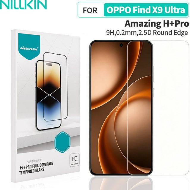 NILLKIN H+Pro HD Klarglasfolie aus gehärtetem Glas für dein OPPO Find X9 Ultra in Transparent - Bild 1