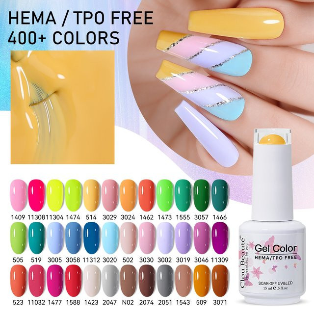 Clou Beaute Nagellack Hot Pink, Glänzend - Bild 1
