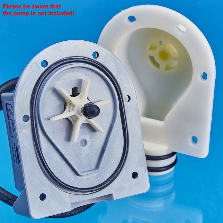 Reparatur-Set für Filterpumpen-Laufrad passend für Coleman Lay-Spa und Sula-Spa in Weiß - Bild 1