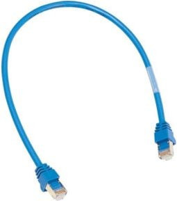 Hager RJ45 Patchkabel Ethernet LAN Blau 0,4 m - Bild 1