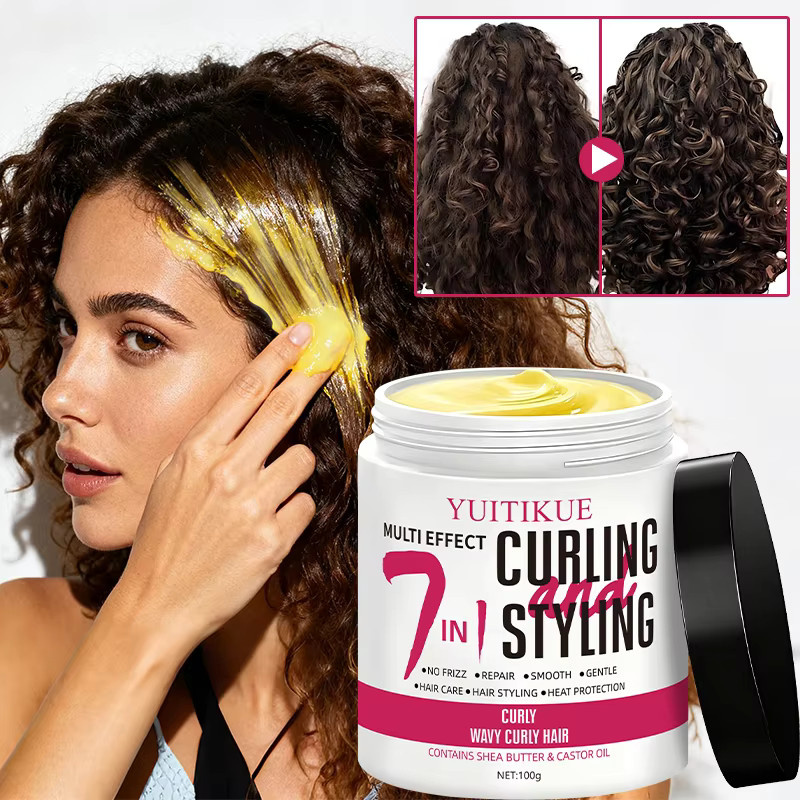 YUITIKUE Locken definierende Creme für lockiges Haar, 100 g - Bild 2