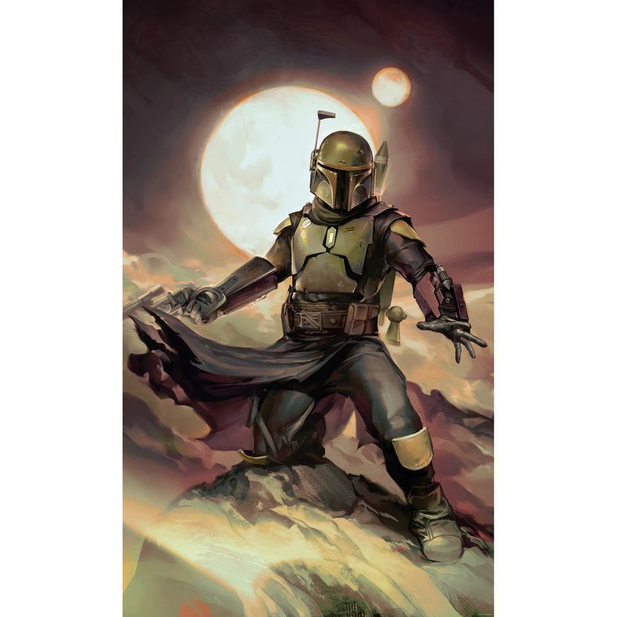 Komar Vlies Fototapete Star Wars Boba Fett Epic Mehrfarbig - Bild 2