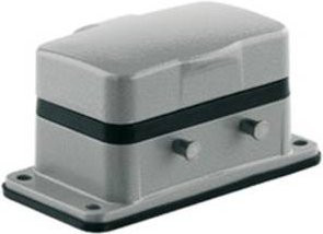 Weidmüller HDC 10B ADBO 1205600000 Anbaugehäuse in Grau aus Edelstahl - Bild 1