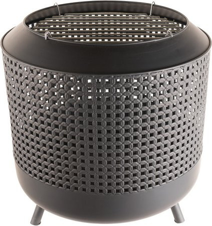 Redfire Feuerkorb Midland Schwarz B/H/T: 50 x 51 x 50 cm - Bild 1