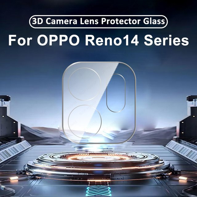 OPPO Reno 14 Pro 5G Kamera Schutzglas 3D Transparent Objektivschutzfolie - Bild 1
