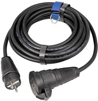 SIROX Strom Verlängerungskabel Schwarz 10m H07RN-F 3G 1,5mm² - Bild 1