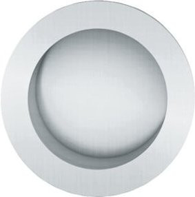 FSB Schiebetürmuschel 42 4252 blind aus Edelstahl in Silber, B: 7,5 cm, T: 7,5 cm - Bild 1