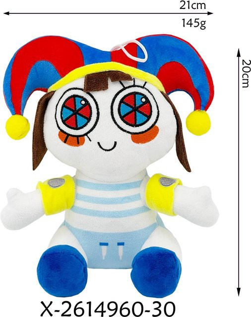 Yiran toy Zirkusclown Hase, Plüschpuppe, Bunt / Mehrfarbig - Bild 1