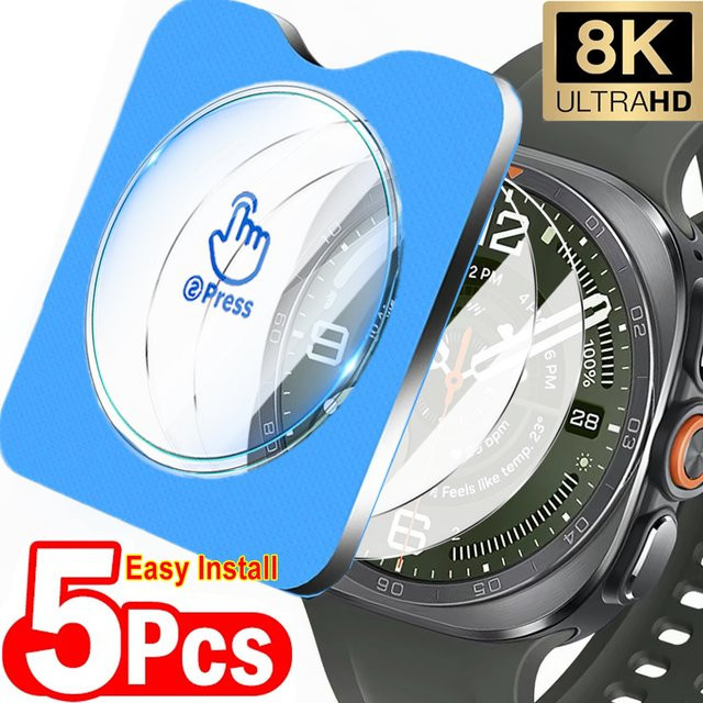 Samsung Displayschutzfolie für Galaxy Watch 9 40mm 44mm Ultra 2, transparent - Bild 1