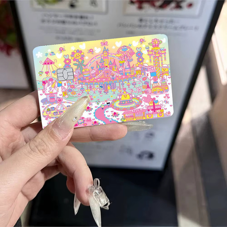 Potdemiel Tamagotchi Anime Aufkleber Set Multicolor für Bankkarten und Buspässe wasserfest - Bild 2