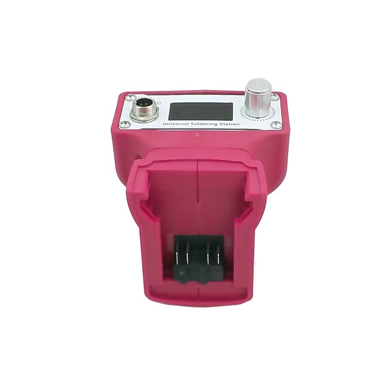 OLED T12 Akku-Lötkolbenstation kompatibel mit Milwaukee M18 18 V Lithiumbatterie für DIY-Anwendungen - Bild 2