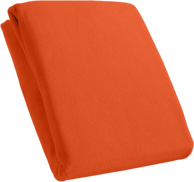 Kinzler Spannbetttuch aus Mikrofaser Fleece in Terra, B/T: 160 x 200 cm - Bild 1