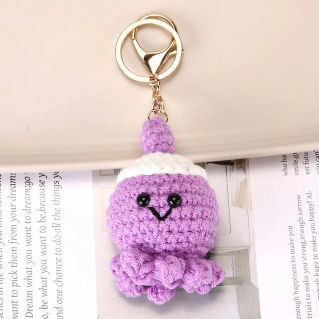 Rd lala Taschenanhänger, Oktopus, violett, Herren - Bild 1