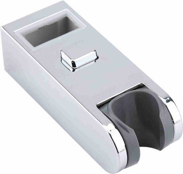 CosyHome Höhenverstellbare Dusch-Schiebestange aus ABS in Chrom und Weiß, Maße: 30 x 1,5 cm - Bild 1