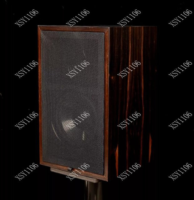 8 Zoll 2-Wege Passive Regallautsprecher in Braun für audiophile HiFi-Qualität im LS5/9 Stil - Bild 1