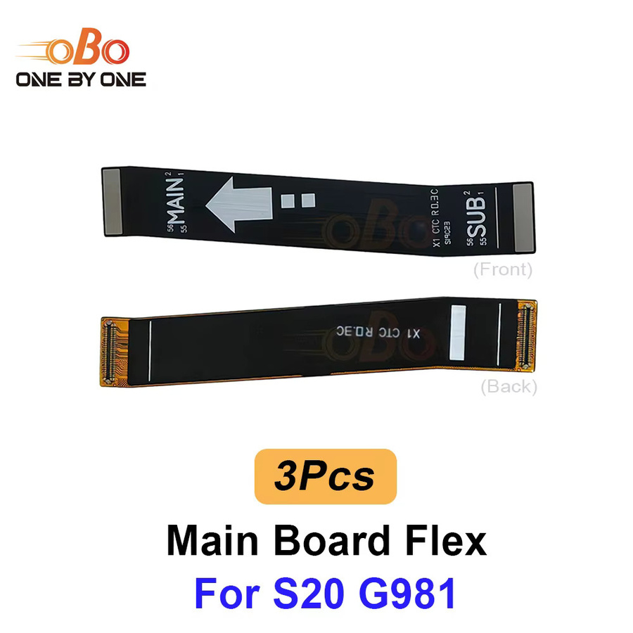 3er-Set Motherboard-Verbindungskabel Flexkabel für Samsung S20 Plus Ultra FE S20+ G981 G986 G988 G781 in Schwarz - Bild 2