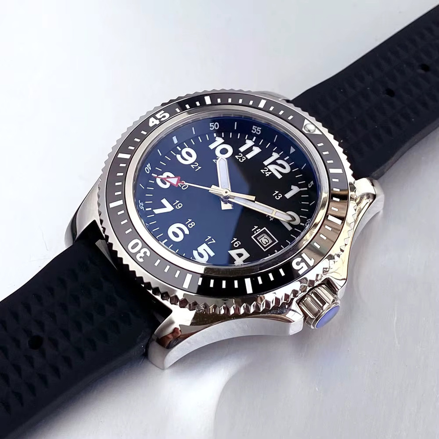 Tandorio Armbanduhr Automatik, Edelstahl, Saphirglas, 44 mm, Herren - Bild 5
