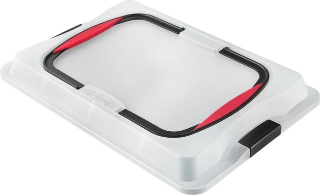 Zenker Ersatz Transporthaube für Blechkuchen, transparent, B/T/H: 43 x 30 x 7 cm - Bild 1