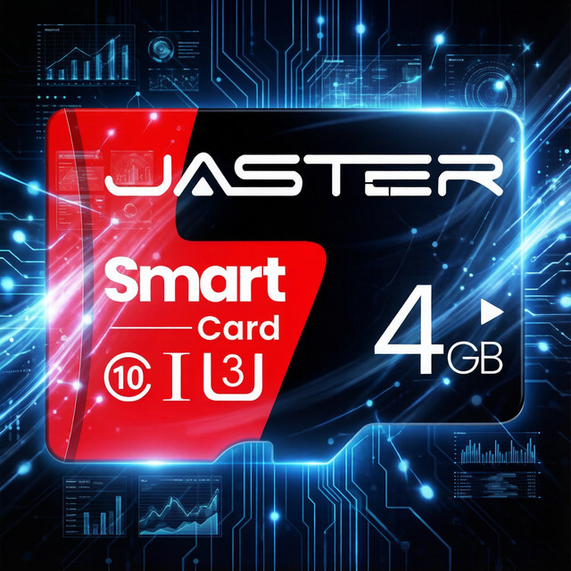 JASTER Micro SD Speicherkarte mit gratis SD-Adapter und USB-Stick als Set - Bild 1