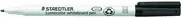 STAEDTLER Lumocolor 301 Whiteboardmarker mit Bullet-Spitze in Schwarz und Weiß - Bild 1