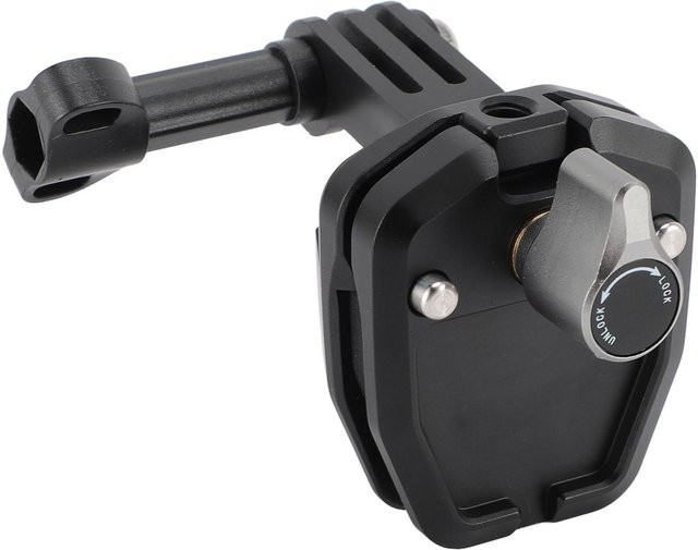 Motorrad Windschutzscheibenhalterung für Action 4 und Pocket 3 Actionkameras in Schwarz - Bild 1