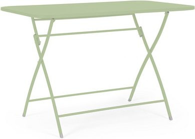 SUNGÖRL Klapptisch Bora Bora in Grün mit pulverbeschichtetem Stahlrohr, Breite: 70 cm, Länge: 110 cm - Bild 1
