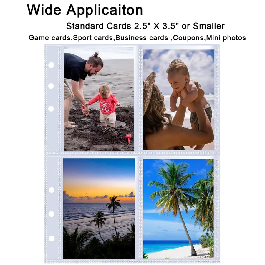 Bandai Nachfüllpack Fotokartenhüllen Binder, Weiß - Bild 3