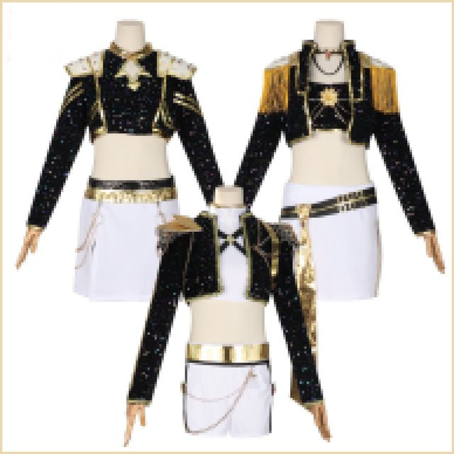 starcoscat Mädchen-Gruppen-Cosplay-Kostüme, Anime- und Gaming-Cosplay, Plüsch / Textil - Bild 1