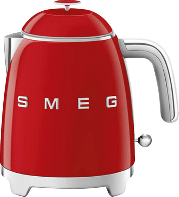 Smeg Wasserkocher KLF05RDEU in Rot mit Edelstahl und Kalkfilter - Bild 1