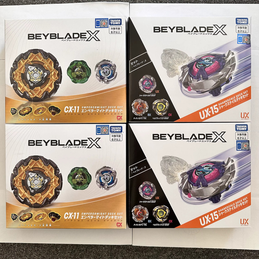 BEYBLADEX Beyblade X Emperor Might Deck Set X Shark Scale Deck Set, ab 6 Jahren - Bild 4