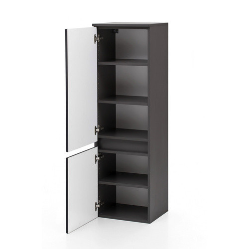 HELD MÖBEL Midischrank Baabe in Grau, B/H/T: 40 x 130 x 35 cm - Bild 2