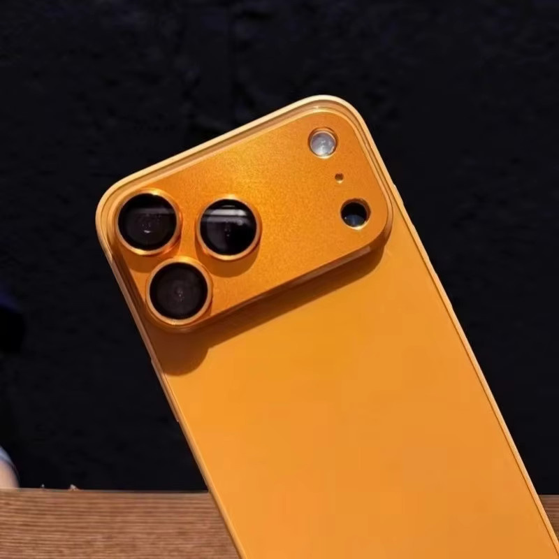 3D-Metallring-Kameraschutz mit Schutzglas für Apple iPhone 17 Pro und iPhone 17 Pro Max in Schwarz - Bild 2