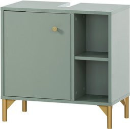 Schildmeyer Waschbeckenunterschrank Ando in Pistazie Grün, B/H/T: 60,3 x 60,3 x 33,0 cm - Bild 1