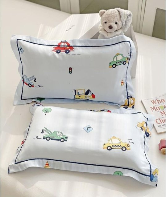 Yiran Furniture Cartoon Kinder Kissenbezug Eis Design aus Lyocell für den Sommer, B/T/H: 35 x 55 cm - Bild 1