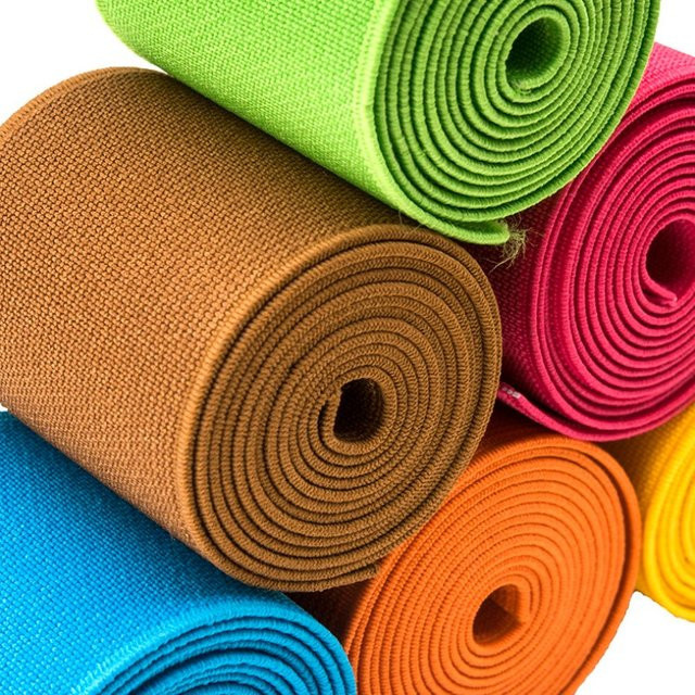 Meetee Elastisches Stretchband zum Nähen in Weiß und Multicolour, 5 bis 10 Meter Länge - Bild 1