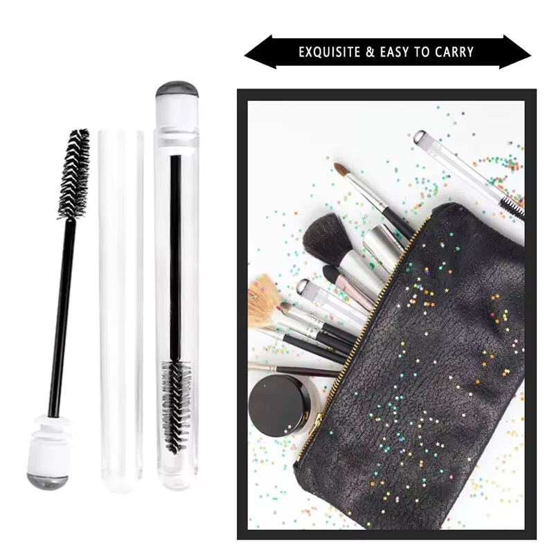 HMQ beauty Einweg Mascara Pinsel, 20 Stück, Schwarz, Glänzend, Unisex - Bild 4
