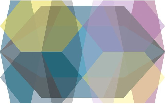 Komar Fototapete Vlies Gem Stone Diamond Multicolor B: 400 cm, H: 250 cm - Bild 1
