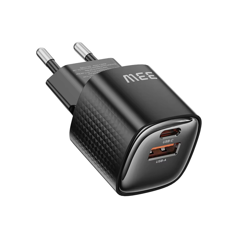 Toocki C22 Mini GaN Ladegerät 33W mit USB-C PPS PD3.0 Schnellladung in Schwarz - Bild 6