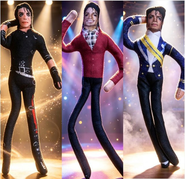 Yiran toy Michael Jackson Plüschtier, Stoffpuppe, ab 14 Jahren - Bild 1