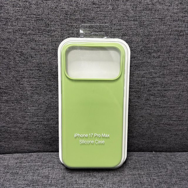 KH Schutzhülle aus Flüssigsilikon und TPU für iPhone 17 Pro, iPhone 17 Air, Pro Max, iPhone 16, 15, 14, 13, 12 in Grün - Bild 1