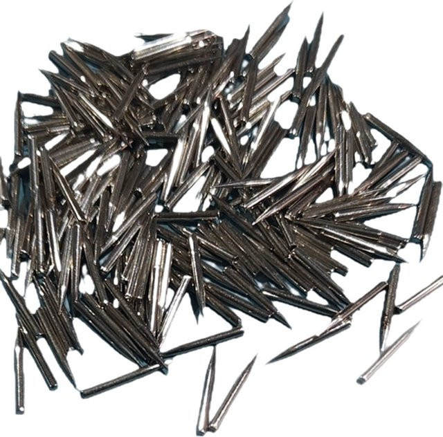 Plattenspieler-Eingabestift für High-Fidelity-Stereo-Schallplattenspieler in Silber - Bild 1