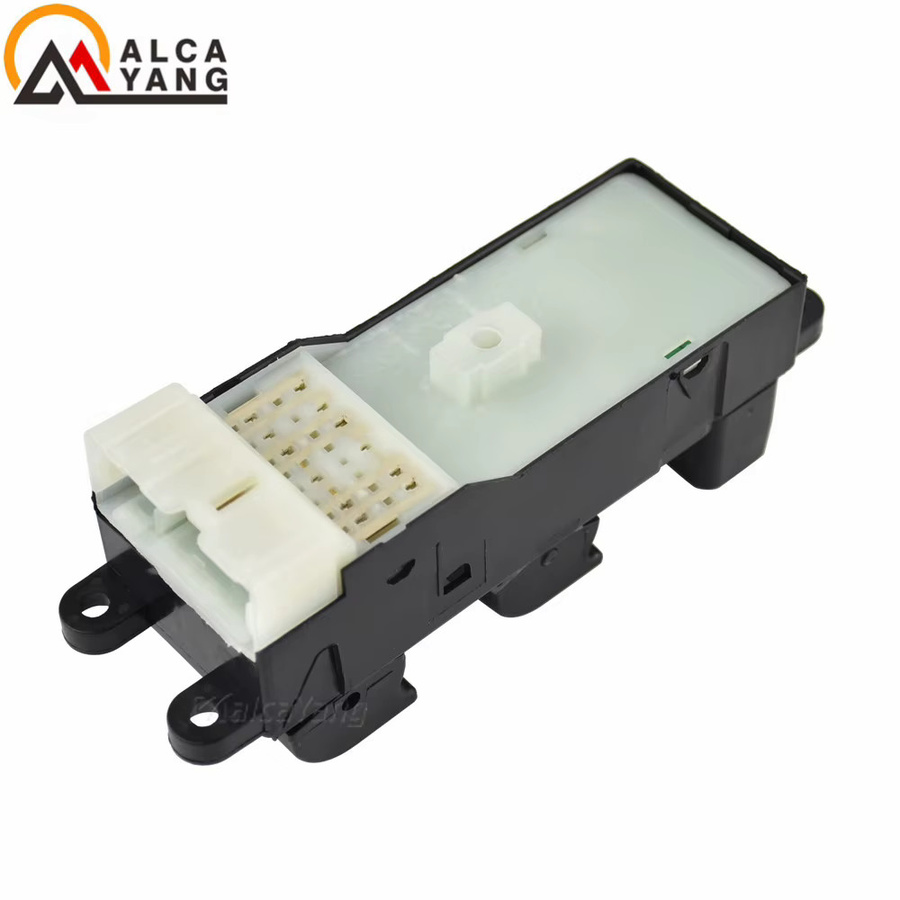 Malcayang Elektrische Fensterheber Schalter Konsole in Schwarz für Nissan Navara Bluebird Sunny Primera Pickup Lkw B14 D22 1996-2015 - Bild 2