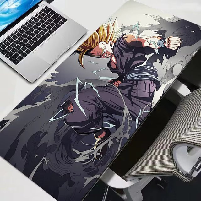 Bandai Dragon Ball Z Mauspad XXL Schwarz Multicolour Anime Gaming-Tastaturunterlage für PC und Laptop - Bild 1
