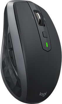 Logitech MX Anywhere 2S kabellose Laser-Maus mit Bluetooth und USB-Empfänger in Anthrazit - Bild 1