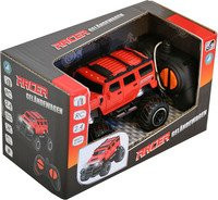 VEDES RC Geländewagen Racer mit Licht und 2.4 GHz Fernsteuerung im Maßstab 1:64 - Bild 1