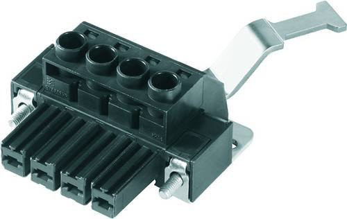 Weidmüller Buchsengehäuse-Kabel BV/SV in Schwarz, 25 Stück, Rastermaß: 7.62 mm - Bild 1