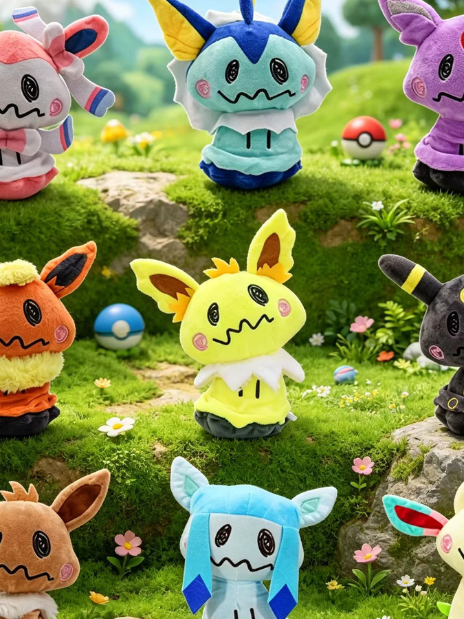 Bandai Pokémon Mimikyu Eevee Plüschtier Cosplay, Stoffpuppe - Bild 4
