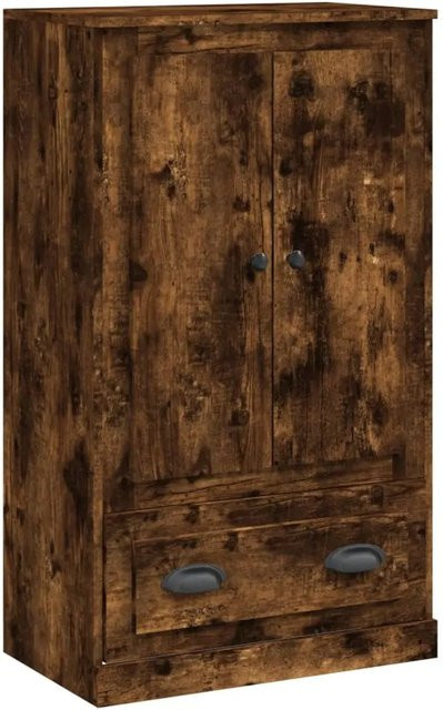 vidaXL Highboard Räuchereiche in Braun aus Holzwerkstoff B/T/H: 60 x 35,5 x 103,5 cm - Bild 1