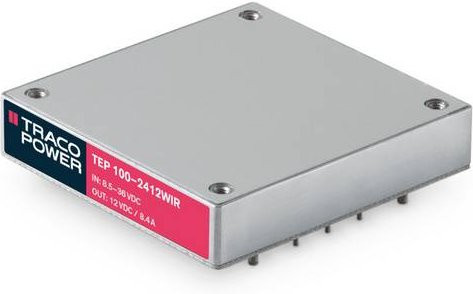 TracoPower TEP 100-4816WIR DC/DC-Wandler Print 48 V/DC auf 28 V/DC 3.6A 100W Farbe Silber - Bild 1