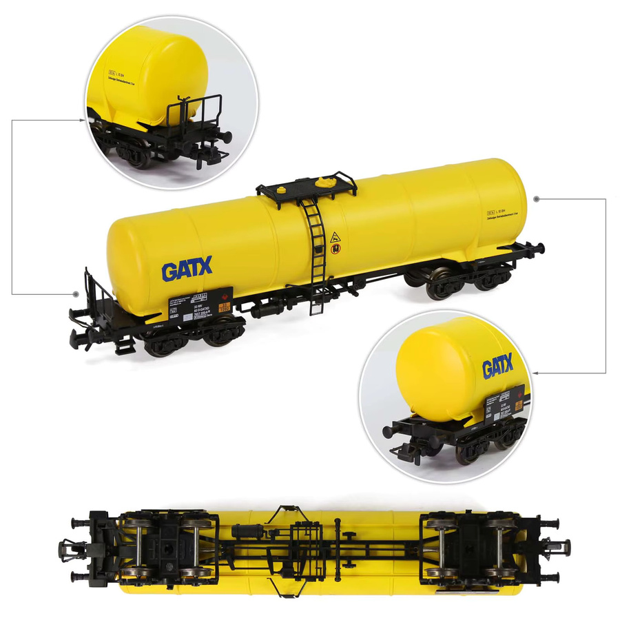 Evemodel Train Wagon Oil Tank Car, Modellbahn, 1:87 (Spur H0) - Bild 4